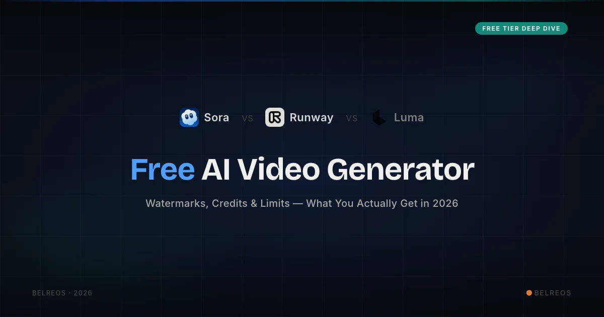 Best Free AI Video Generator 2026: Watermarks & Limits