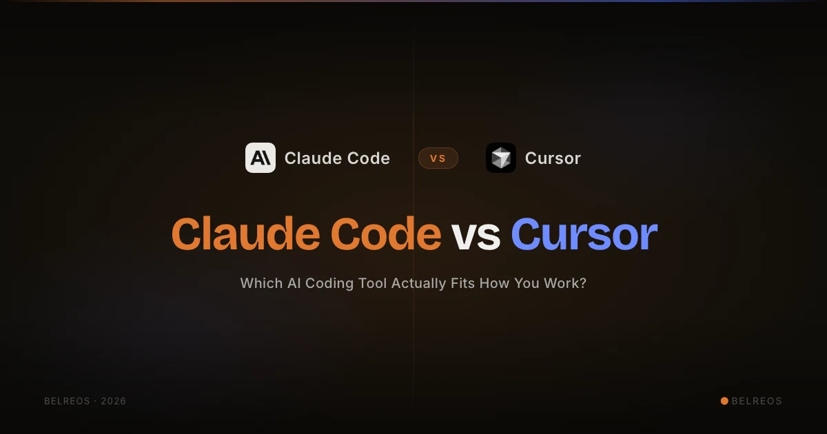 Claude Code vs Cursor (2026): Which AI Coding Tool Actually Fits How You Work?