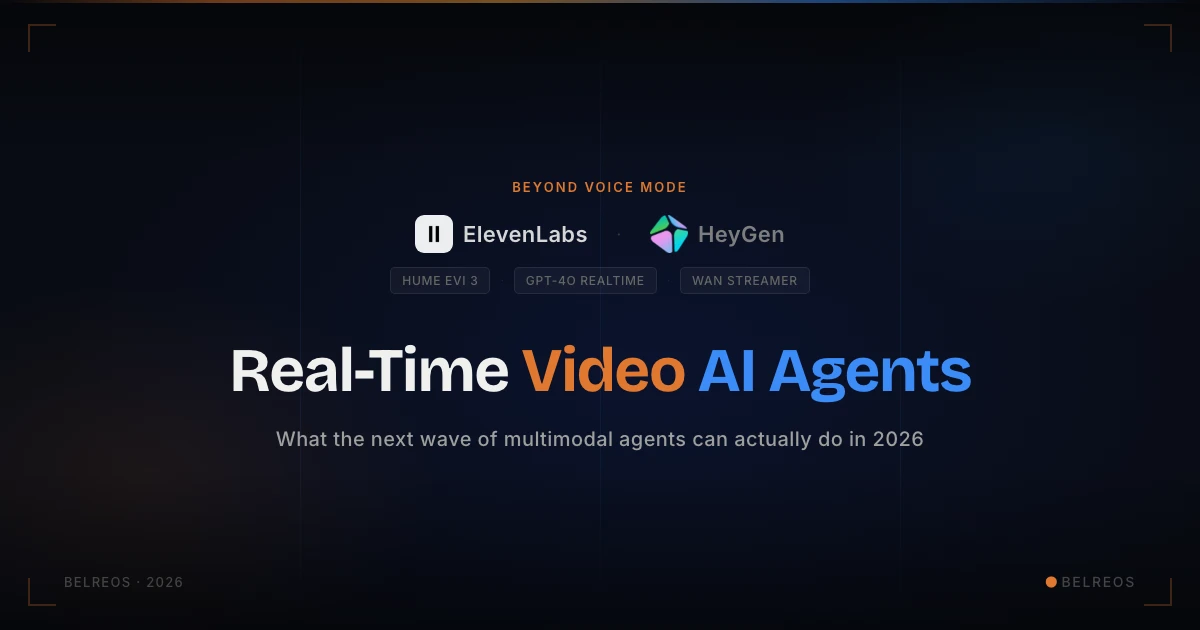 Real-Time Video AI Agents: Beyond Voice Mode